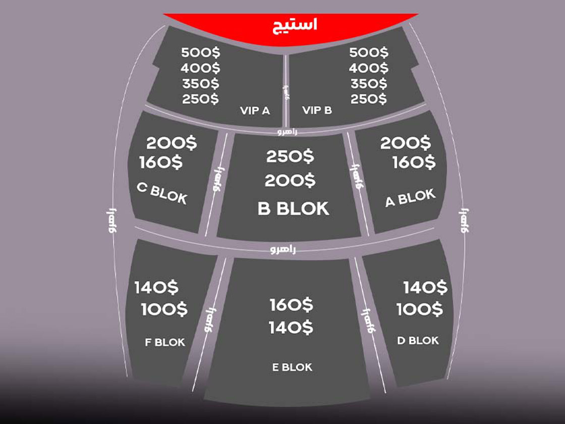 سالن کنسرت داریوش در استانبول