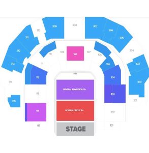 جایگاه سالن اتحاد آرنا (Etihad Arena) - کنسرت میوز