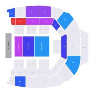 جایگاه بلیط کنسرت نانسی عجرم در Ora Arena
